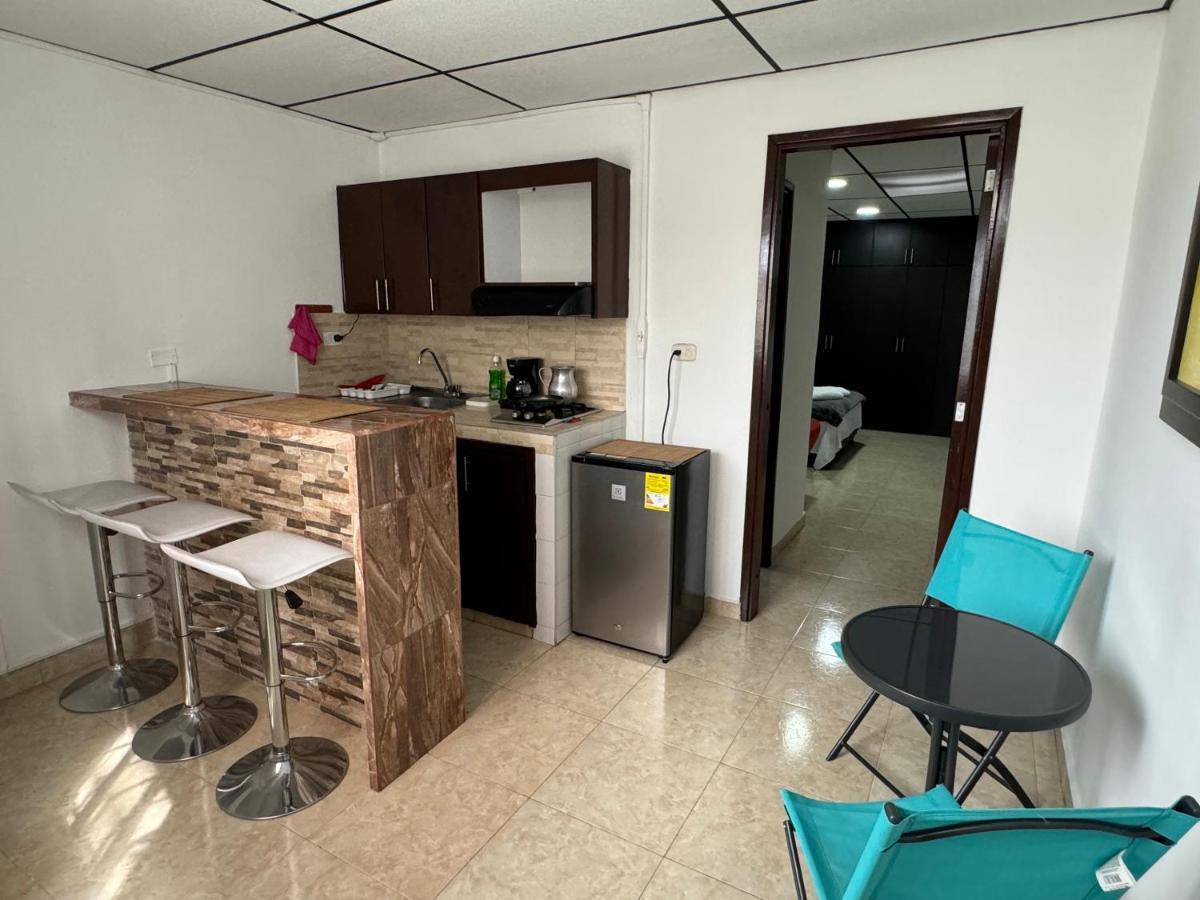 Апартаменты Acogedor Apartaestudio Ubicado En La Zona Rosa De Перейра Экстерьер фото